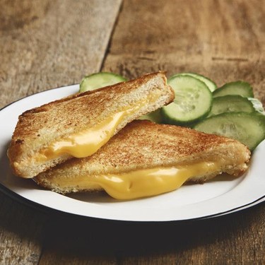 Classic Kids Grilled Cheese with Pickled Cucumber Recipe | SideChef