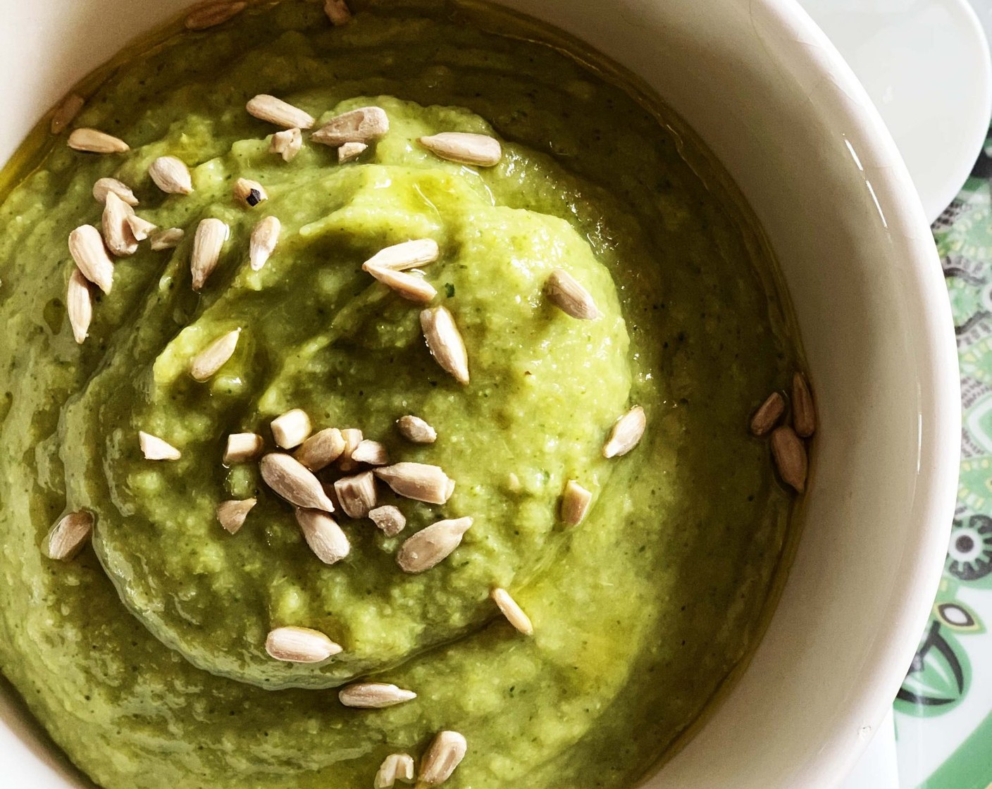 Creamy Broccoli and Cannellini Bean Soup