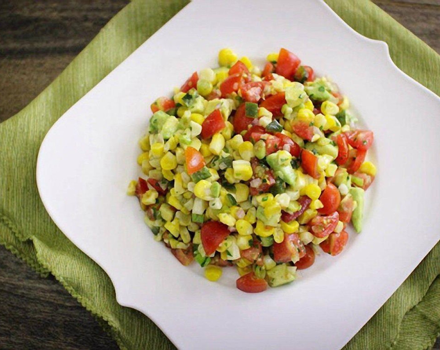 step 9 Serve immediately, since the avocado browns quickly, even though we use lime/lemon juice.