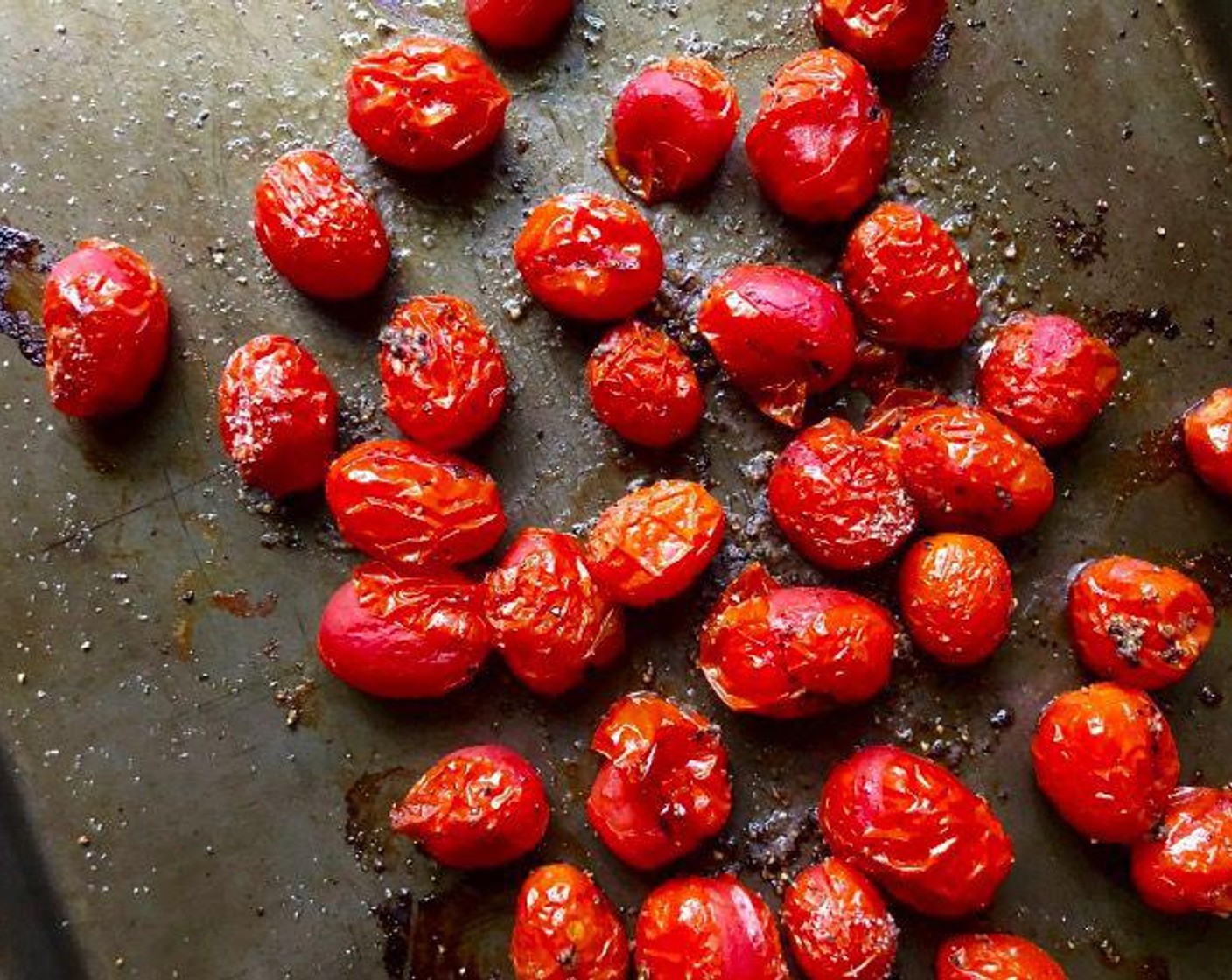 step 5 Bake in preheated oven until tomatoes burst and caramelize, about 15 minutes.