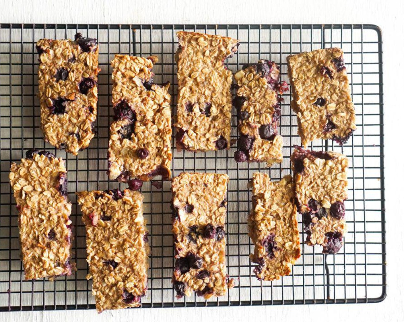 step 5 Cut into squares or bars and serve with yogurt! Enjoy!