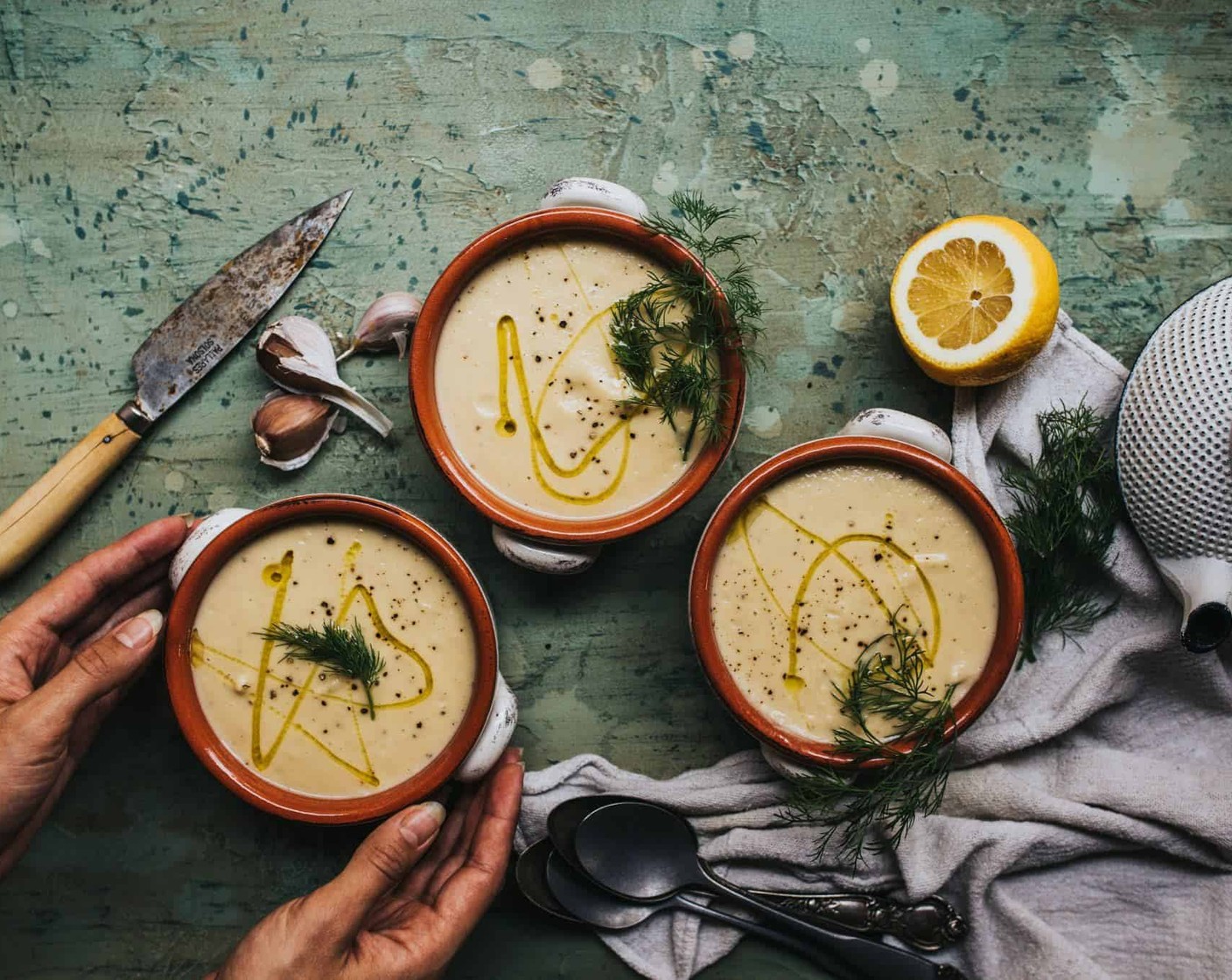 Plant-Based Cauliflower Soup