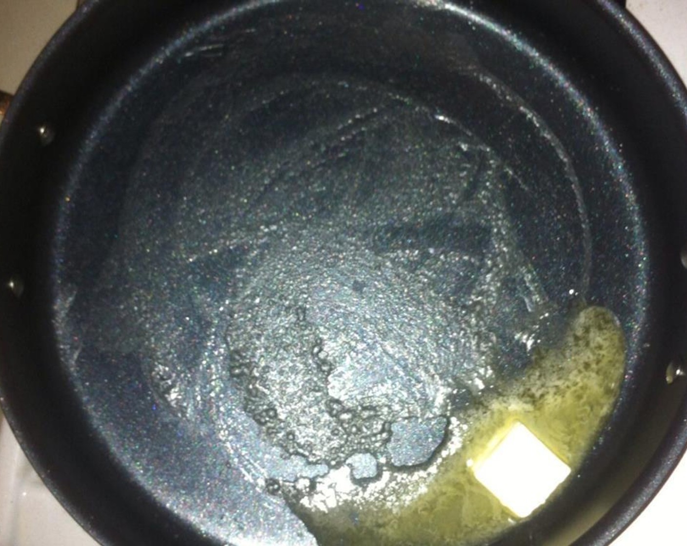 step 5 Melt Butter (2 Tbsp) in a skillet.