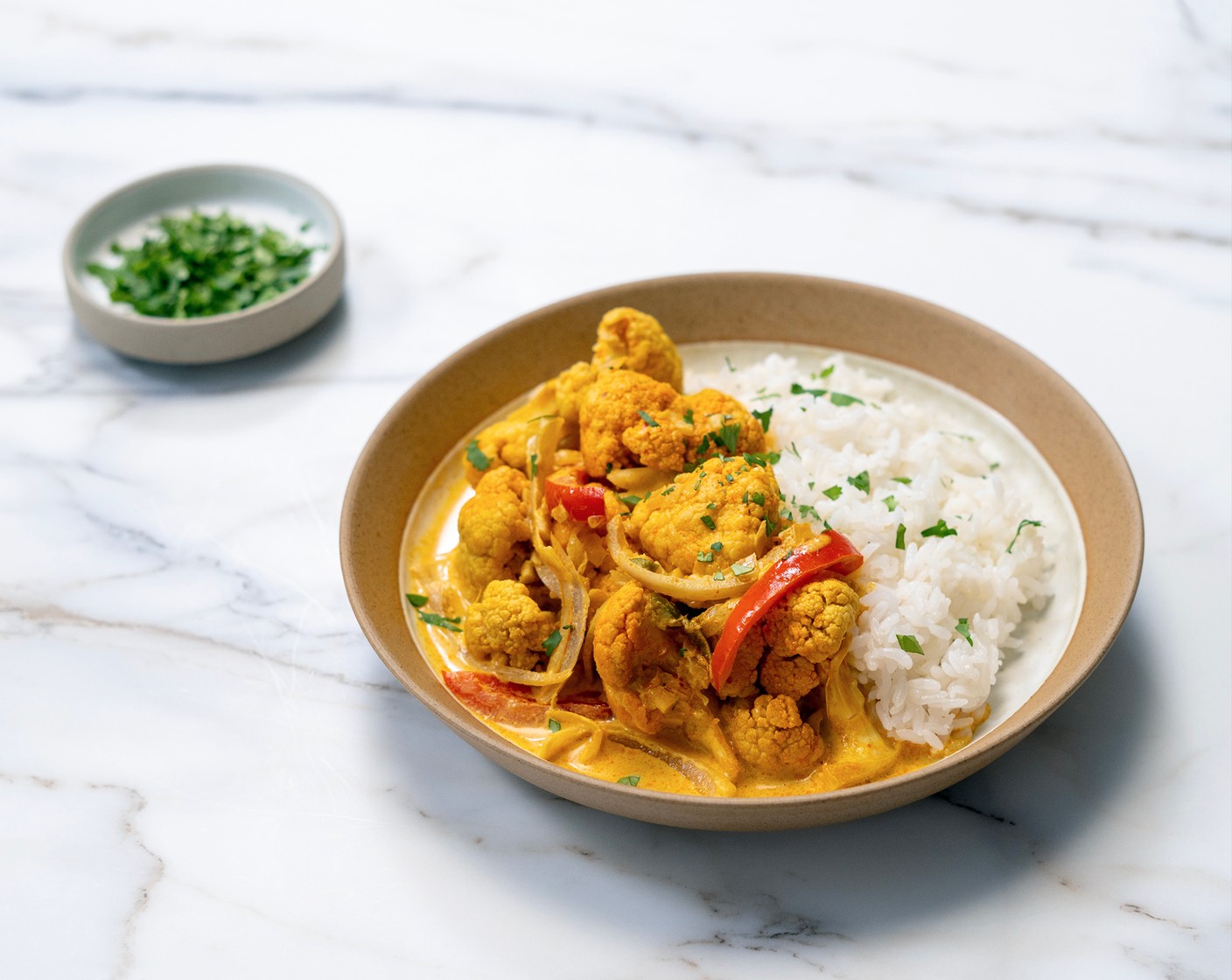 Air Sous Vide Cauliflower Curry