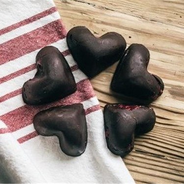 Dark Chocolates with Raspberry Filling Recipe | SideChef