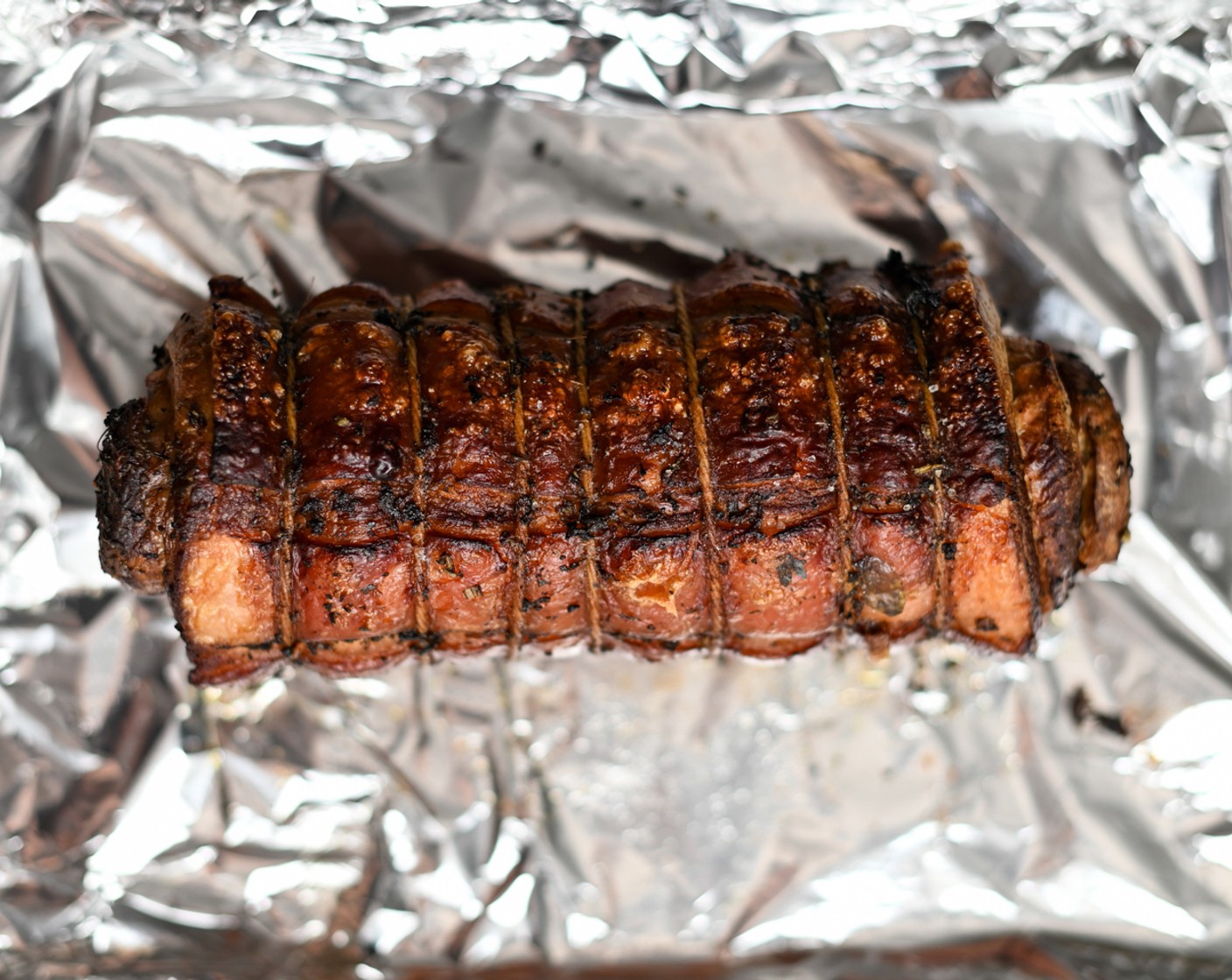 step 9 Roast the pork for a further 3 hours before removing it from the oven.