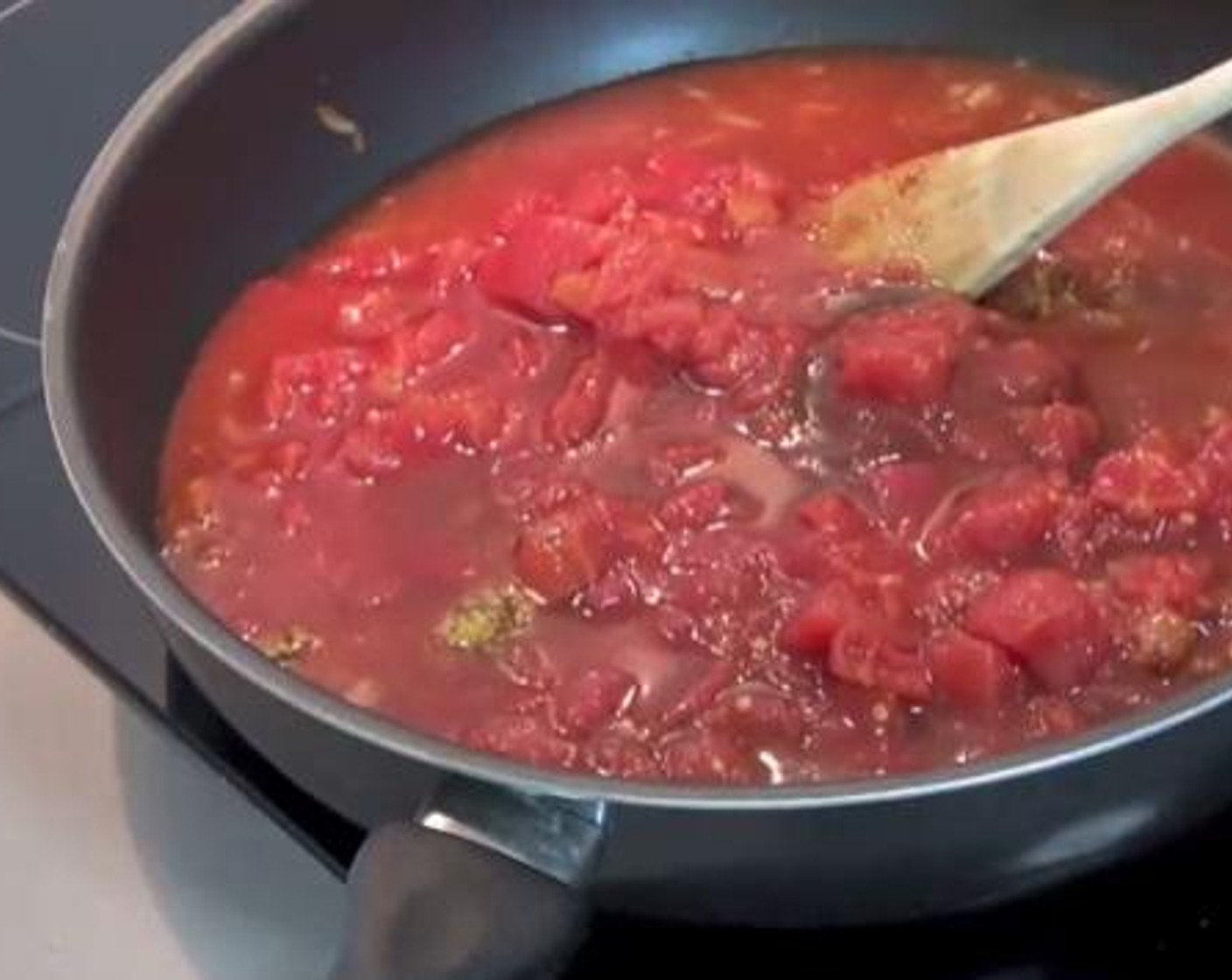 step 2 Add and mix the Simply Organic Garlic Powder (1 tsp),Smoked Paprika (1 Tbsp),Whole Grain Mustard (1 Tbsp),Tomato Paste (1 Tbsp), Worcestershire Sauce (2 Tbsp), Brown Sugar (1/2 cup), Canned Diced Tomatoes (1 3/4 cups), Water (1/2 cup),and Apple Cider Vinegar (1/2 cup).
