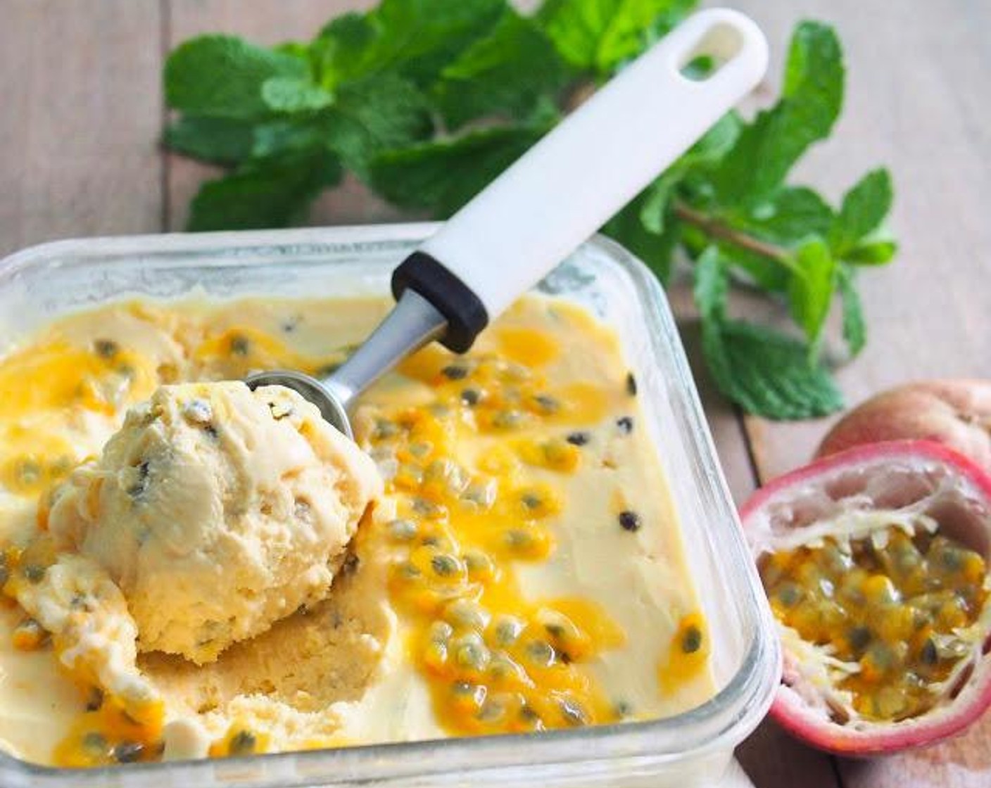 Passion Fruit Ice Cream