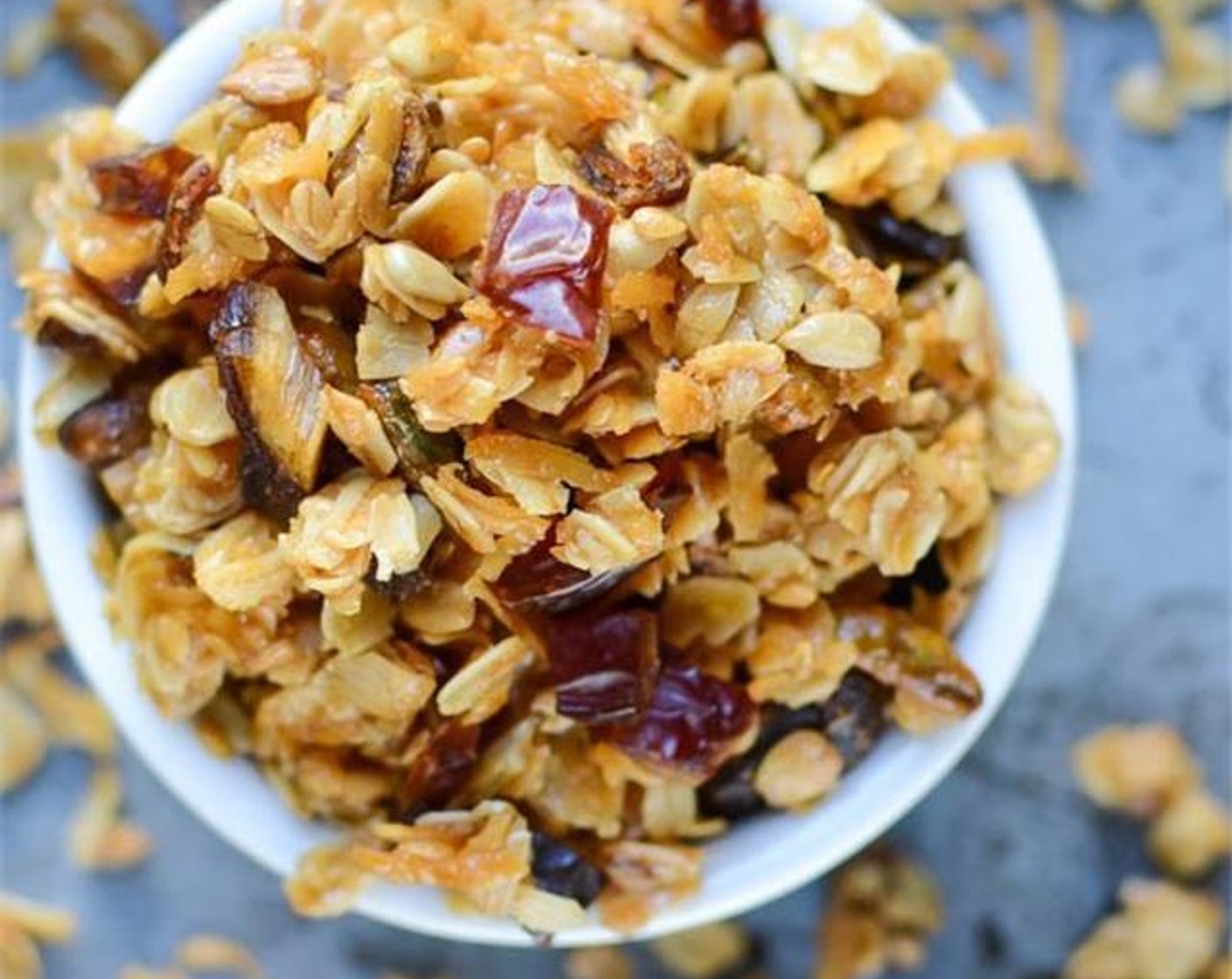 Crunchy Pistachio Date Granola