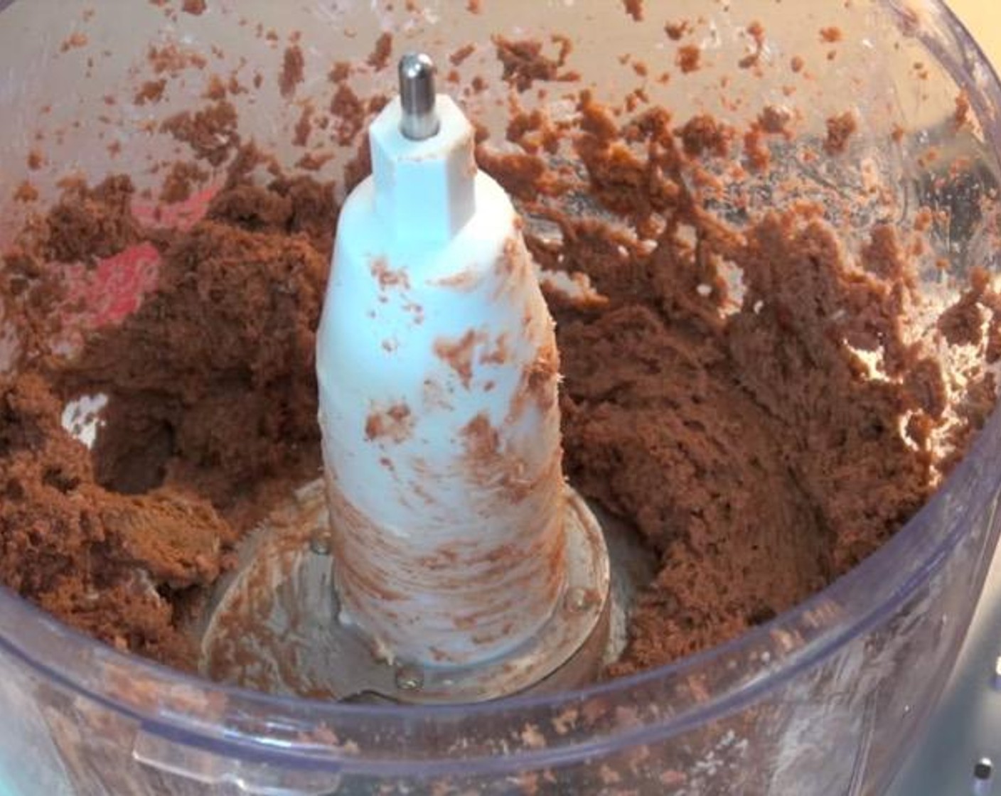 step 1 In a food processor, add Cream Cheese (1/2 cup) and Tim Tam (2 cups). Blitz until everything is combined.