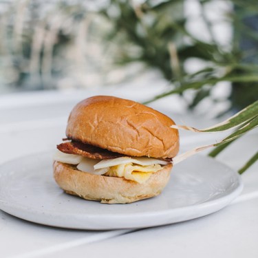 Breakfast Sandwich with Rosemary Maple Butter Recipe | SideChef