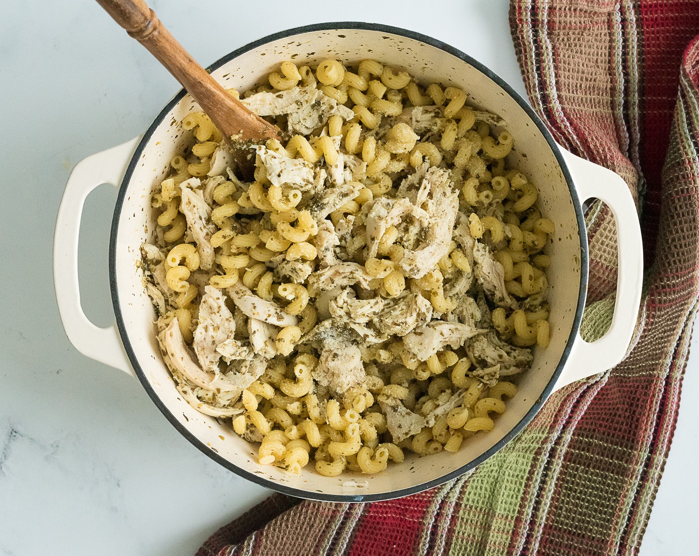 Creamy Pesto Pasta with Chicken