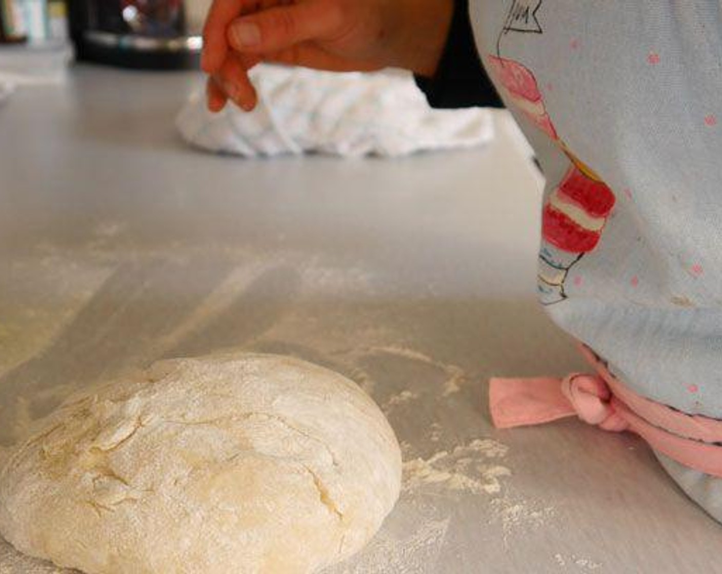 step 2 Once the dough has been kneaded leave to prove in a covered floured bowl for 3 to 4 hours or until it has doubled in size.