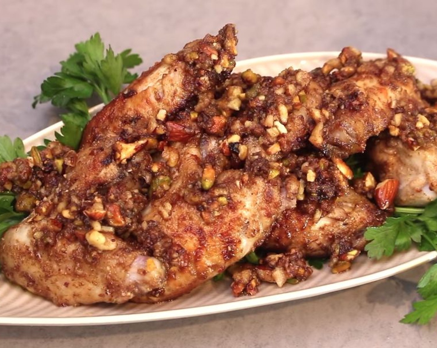 Baklava Chicken Wings