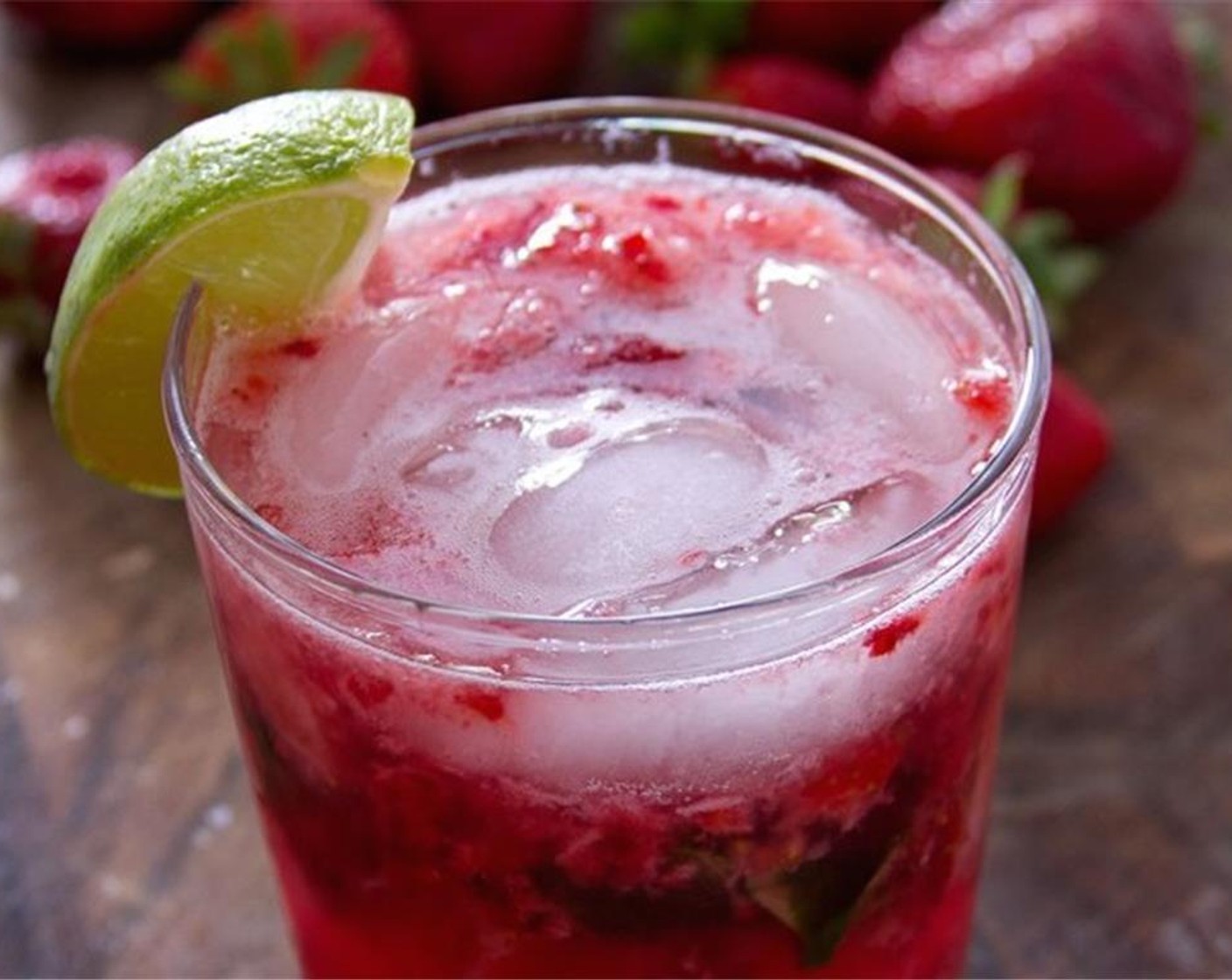 step 3 Pour into a glass filled with ice. Top with Club Soda (2 fl oz) and garnish with a Lime Wedge. Serve and enjoy!