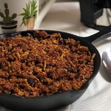 Gluten-Free Mealworm Blueberry Crumble Recipe | SideChef