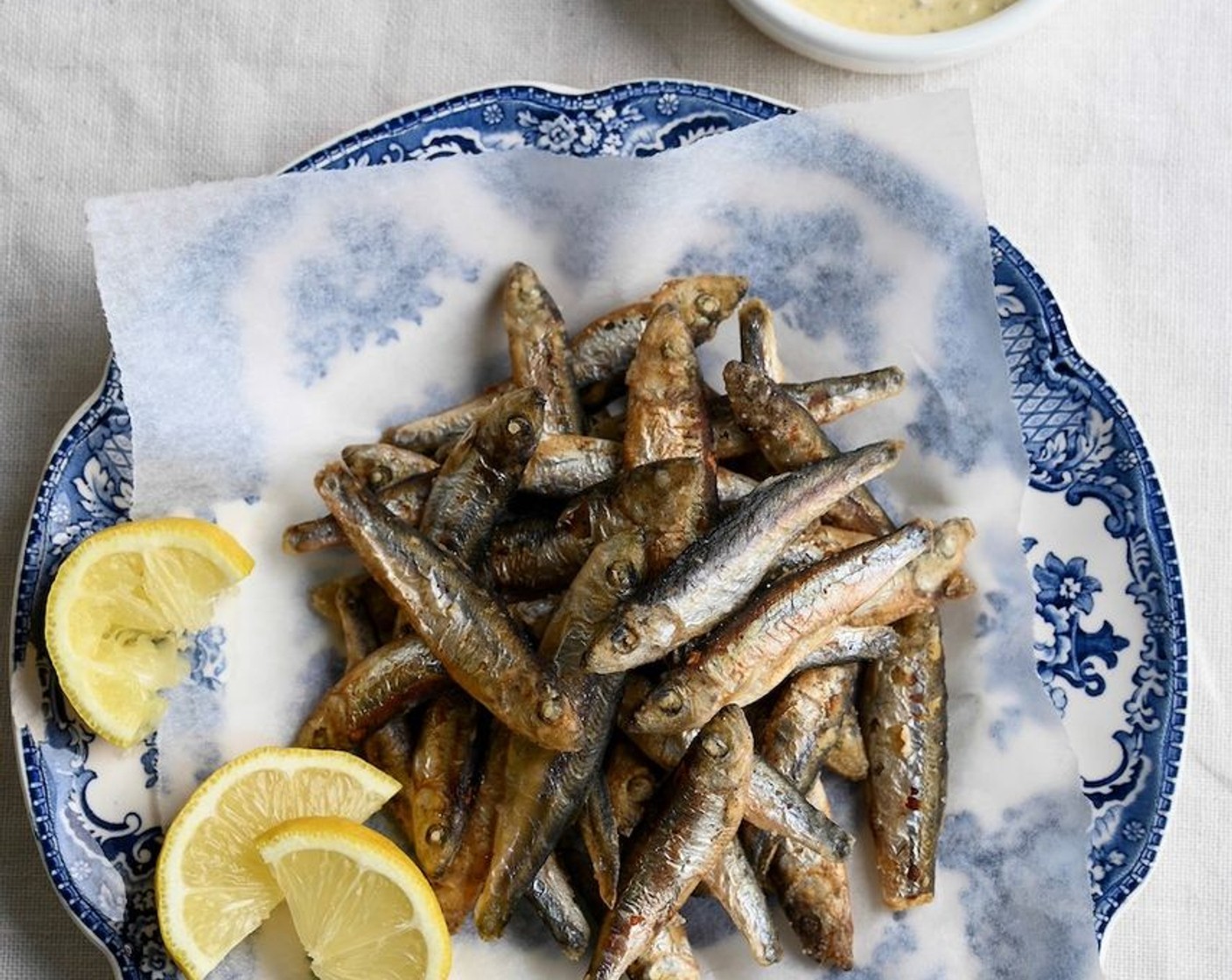 Whitebait with Lemon Aioli