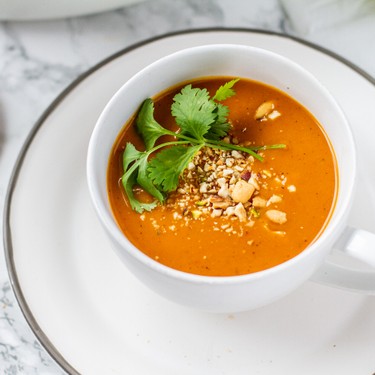 Red Curry Sweet Potato Soup Recipe | SideChef