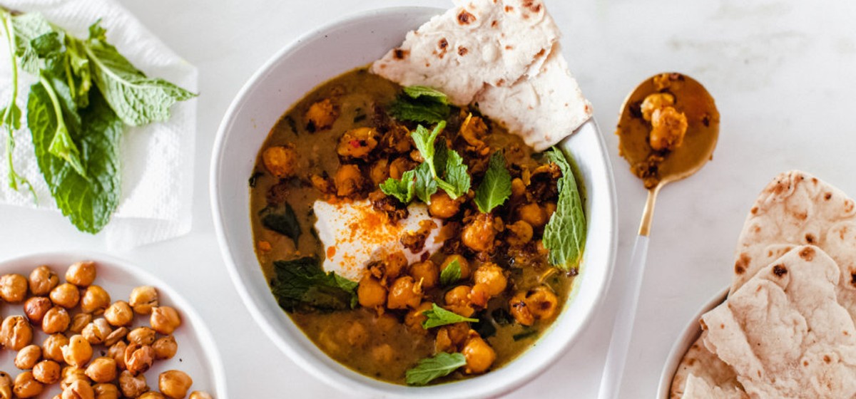 Spicy Coconut Chickpea Stew Recipe | SideChef