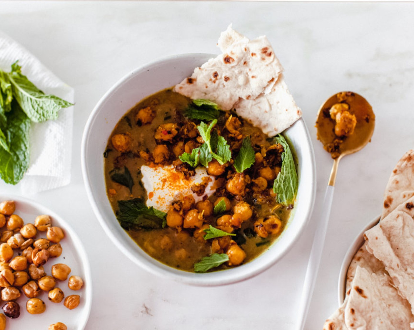 Spicy Coconut Chickpea Stew