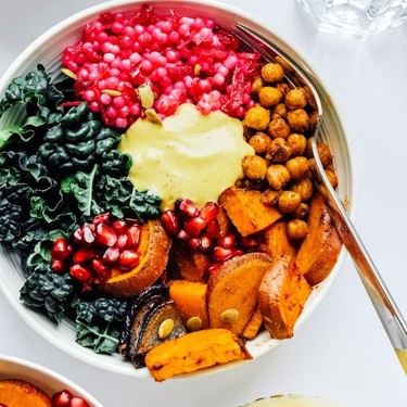Roasted Veggie Buddha Bowls with Yum Sauce Recipe | SideChef