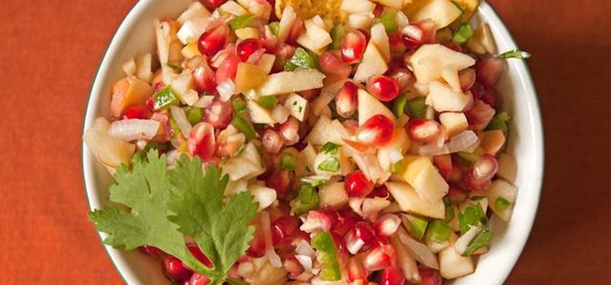 Apple and Pomegranate Salsa Recipe | SideChef