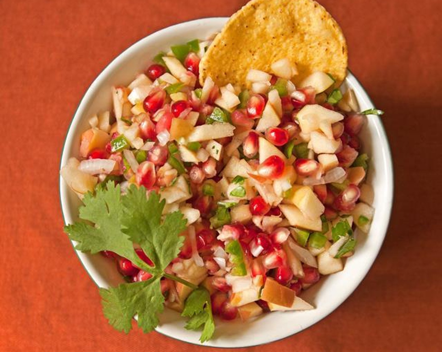 Apple and Pomegranate Salsa