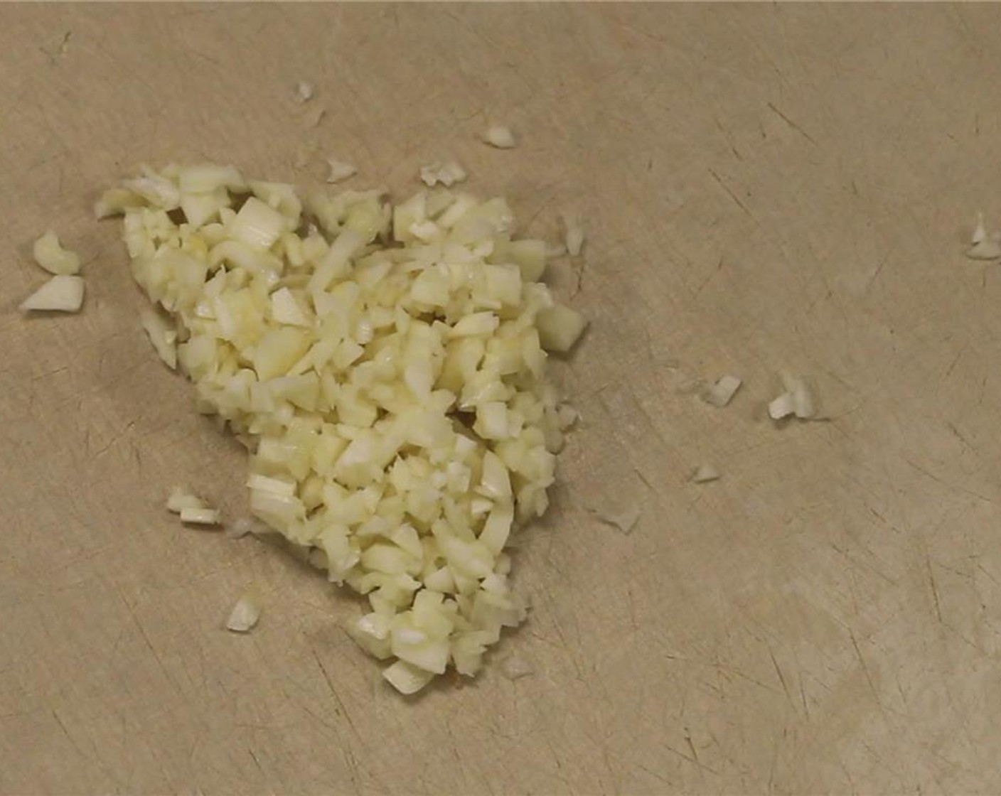 step 3 Mince Garlic (1 clove).