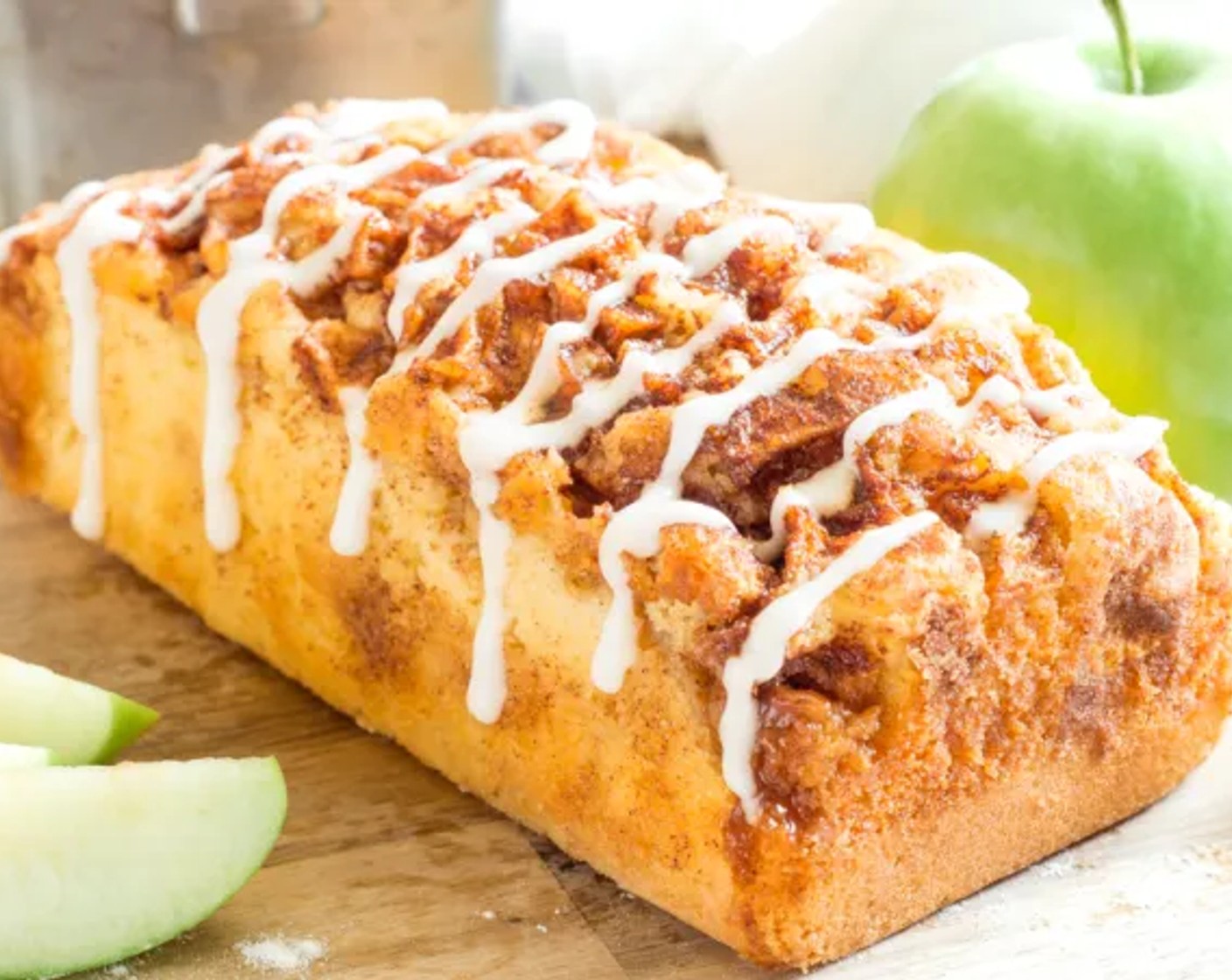 Caramel Apple Fritter Bread