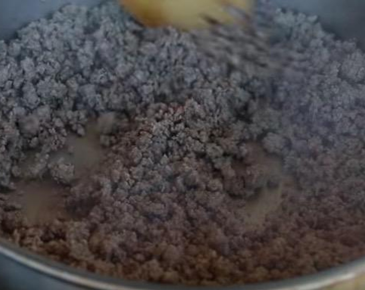 step 1 Brown Lean Ground Beef (1 lb) over medium high heat for 5-7 minutes. Drain if necessary.