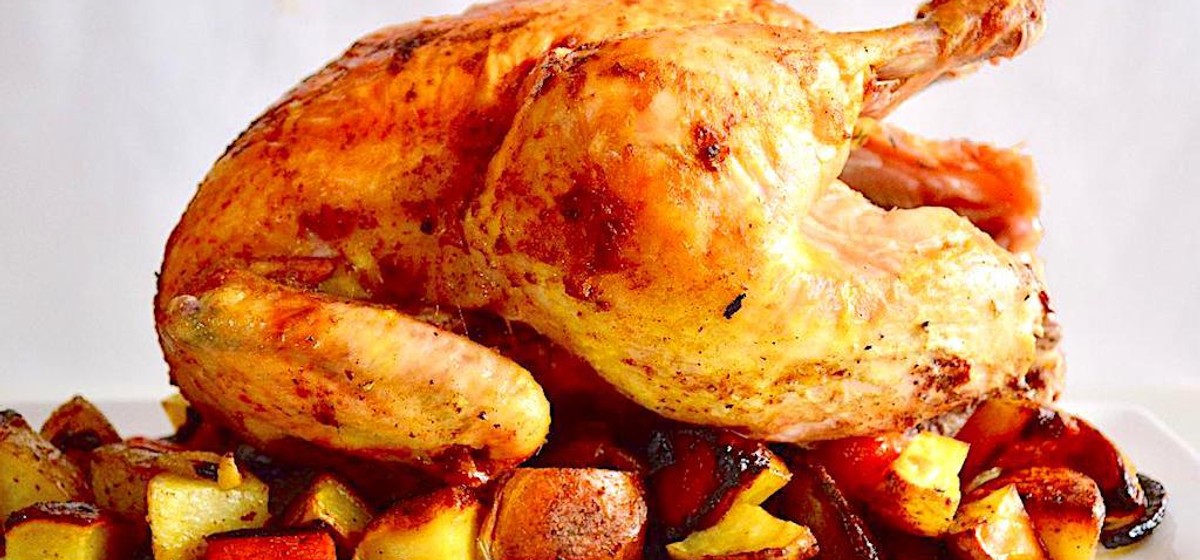 Curried Roasted Chicken and Vegetables Recipe | SideChef