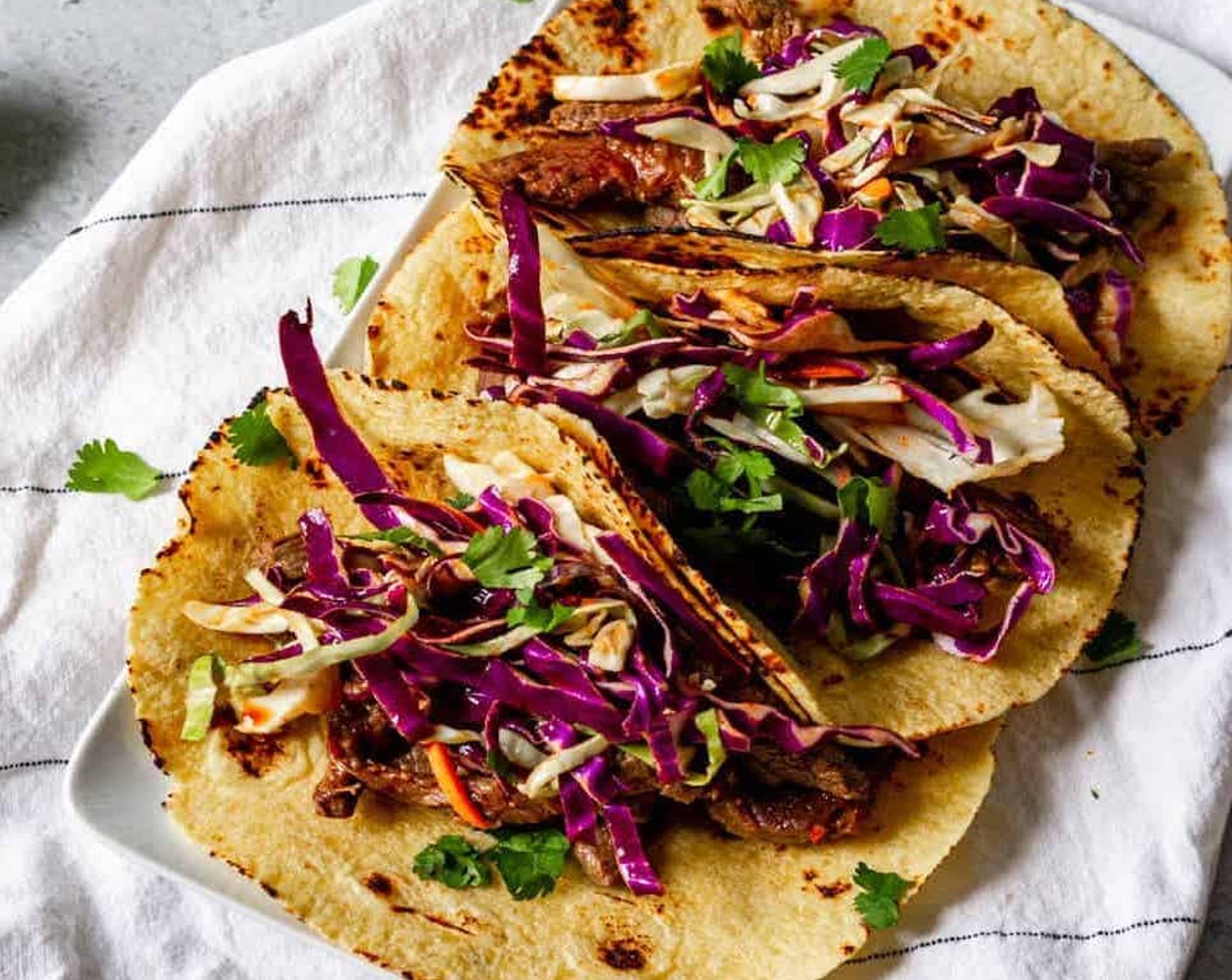 Korea-Style Beef Tacos