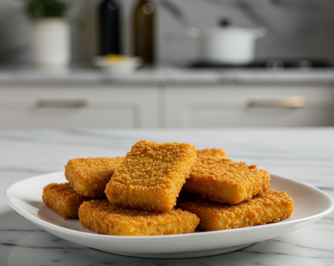 Oven Baked Fish Nuggets