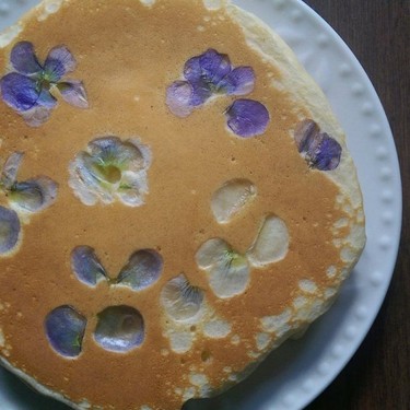 Violet Pancakes Recipe | SideChef