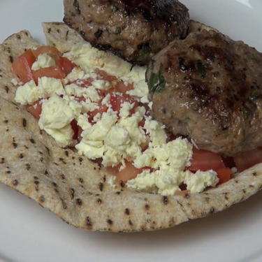 Lamb and Feta Pitas Recipe | SideChef