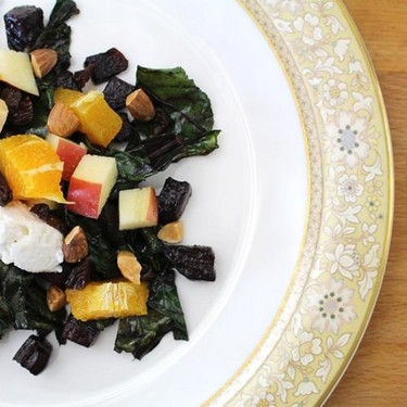 Warm Beet Salad with Fruit and Nuts Recipe | SideChef