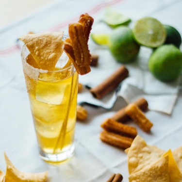 Cinnamon Sugar Churro Margarita & Churro Chips Recipe | SideChef