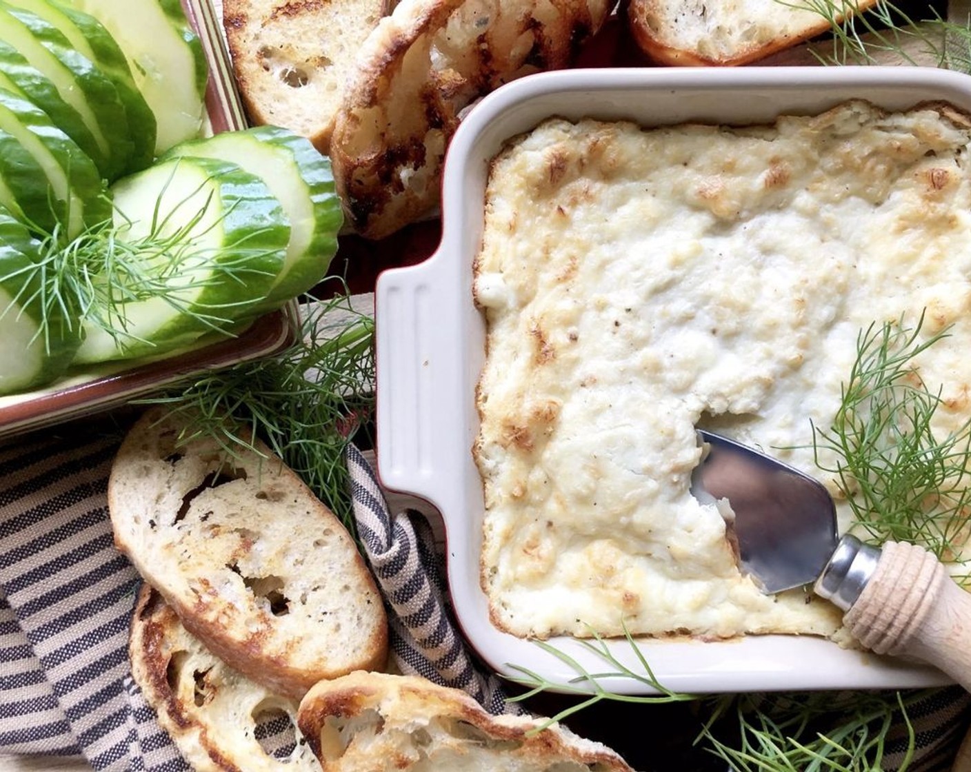 Warm Creamy Crabmeat Dip