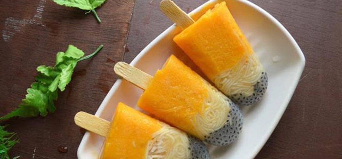 Mango Falooda Popsicle Recipe | SideChef