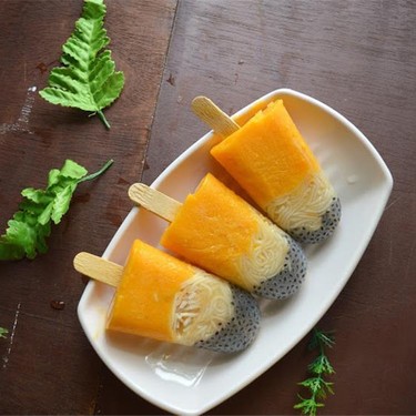 Mango Falooda Popsicle Recipe | SideChef