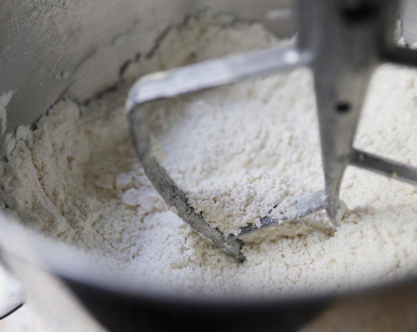 step 4 Mix until smooth and the butter is well incorporated and coating the flour mixture.