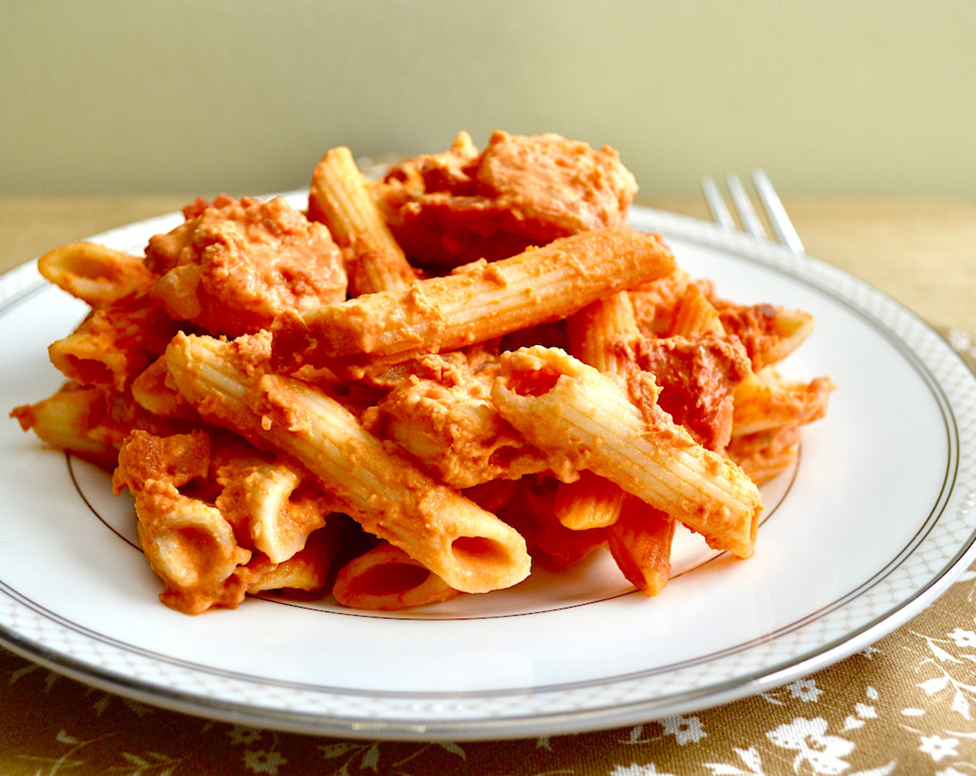 step 7 Drain the pasta and toss it in with the finished sauce. Serve with some salad and crusty bread for an incredible meal. Enjoy!