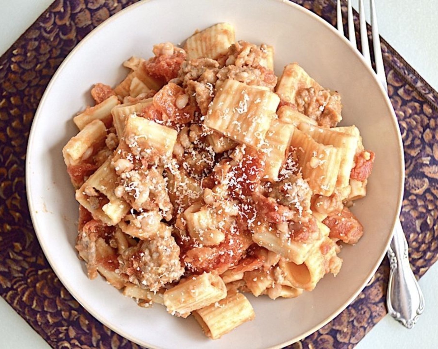 Pork and Beans Pasta