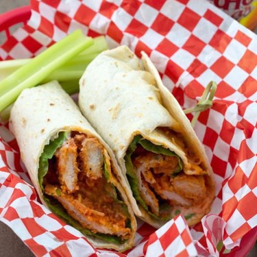 Baked Buffalo Chicken Wrap Recipe | SideChef