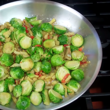 Caribbean Brussels Sprouts Recipe | SideChef