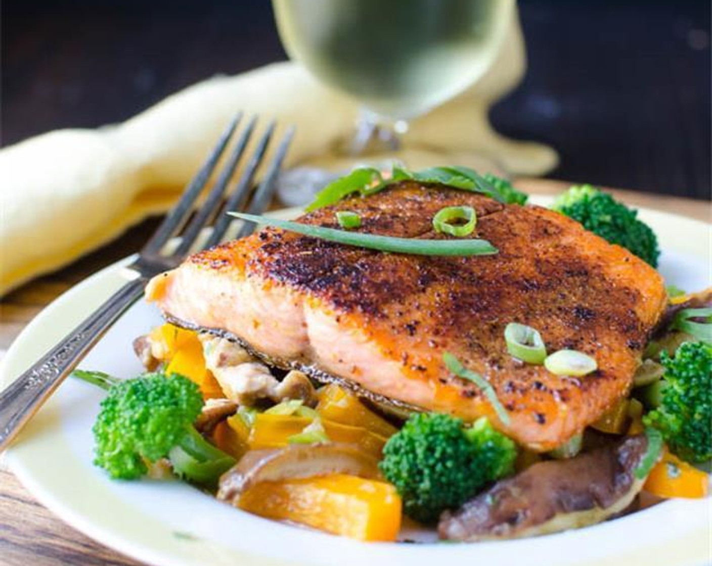 Spiced Pan-Seared Salmon