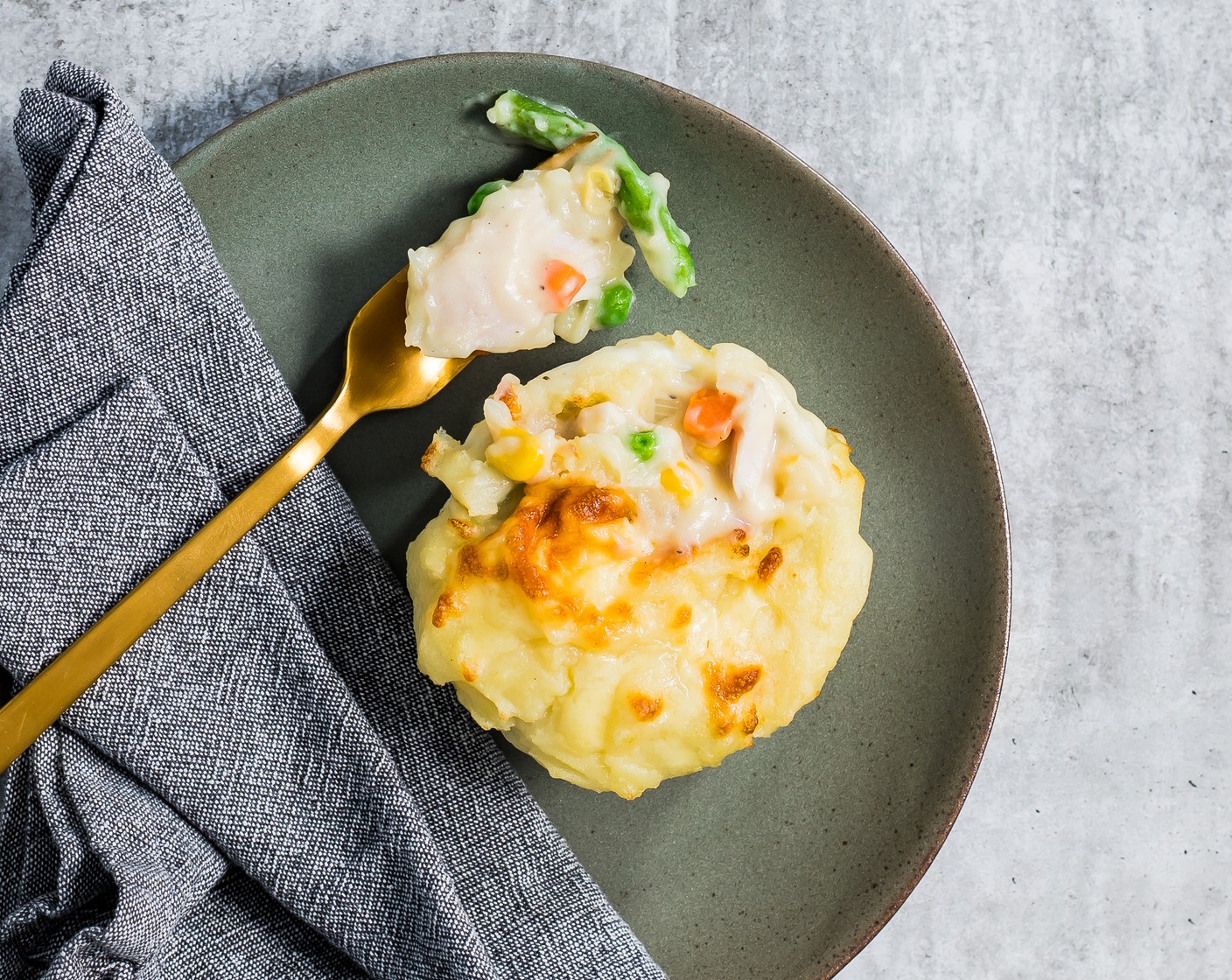 Turkey and Mash Pot Pies