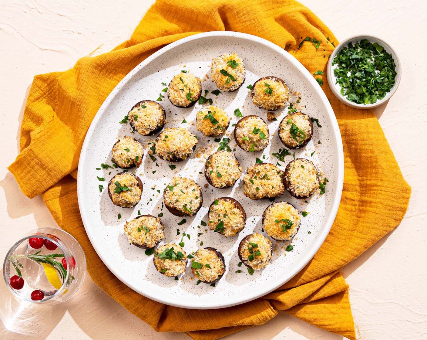 Easy Stuffed Mushrooms