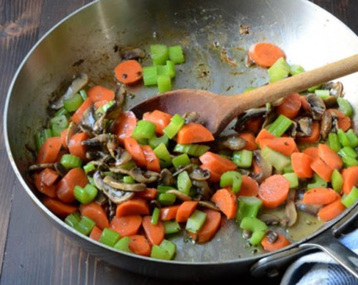 step 4 Saute until vegetables are just tender for about 6 to 7 minutes.