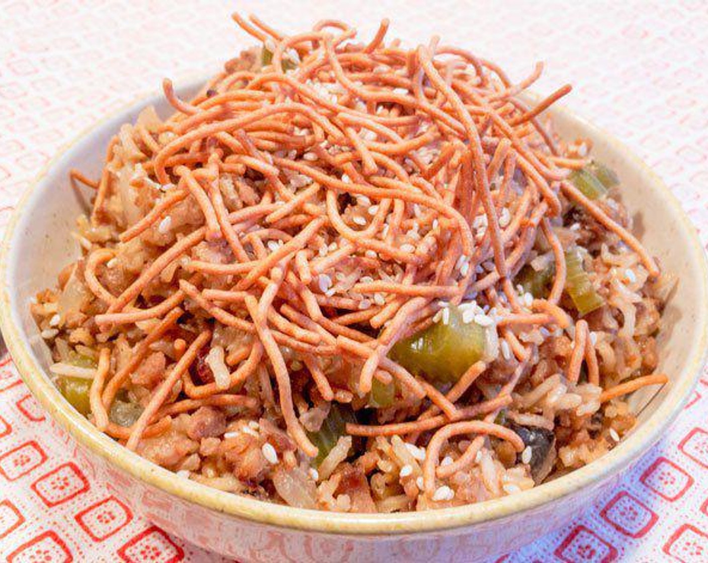 Vegan African Chow Mein